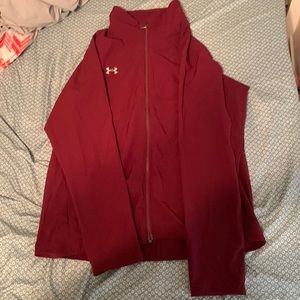 Under Armor headgear zip up